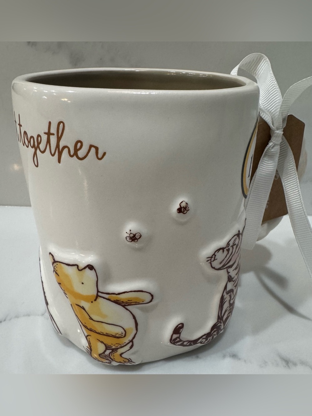 Rae Dunn Disney Winnie the Pooh & Friends 100 Year  “And Off They Went Together”